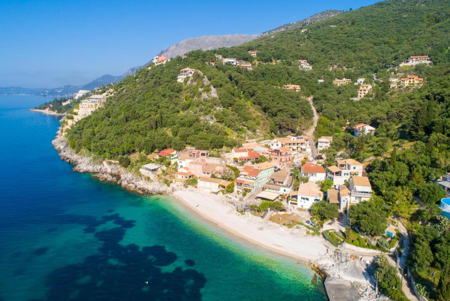 Villa Eleni Agios Stephanos Sidárion Exteriör bild