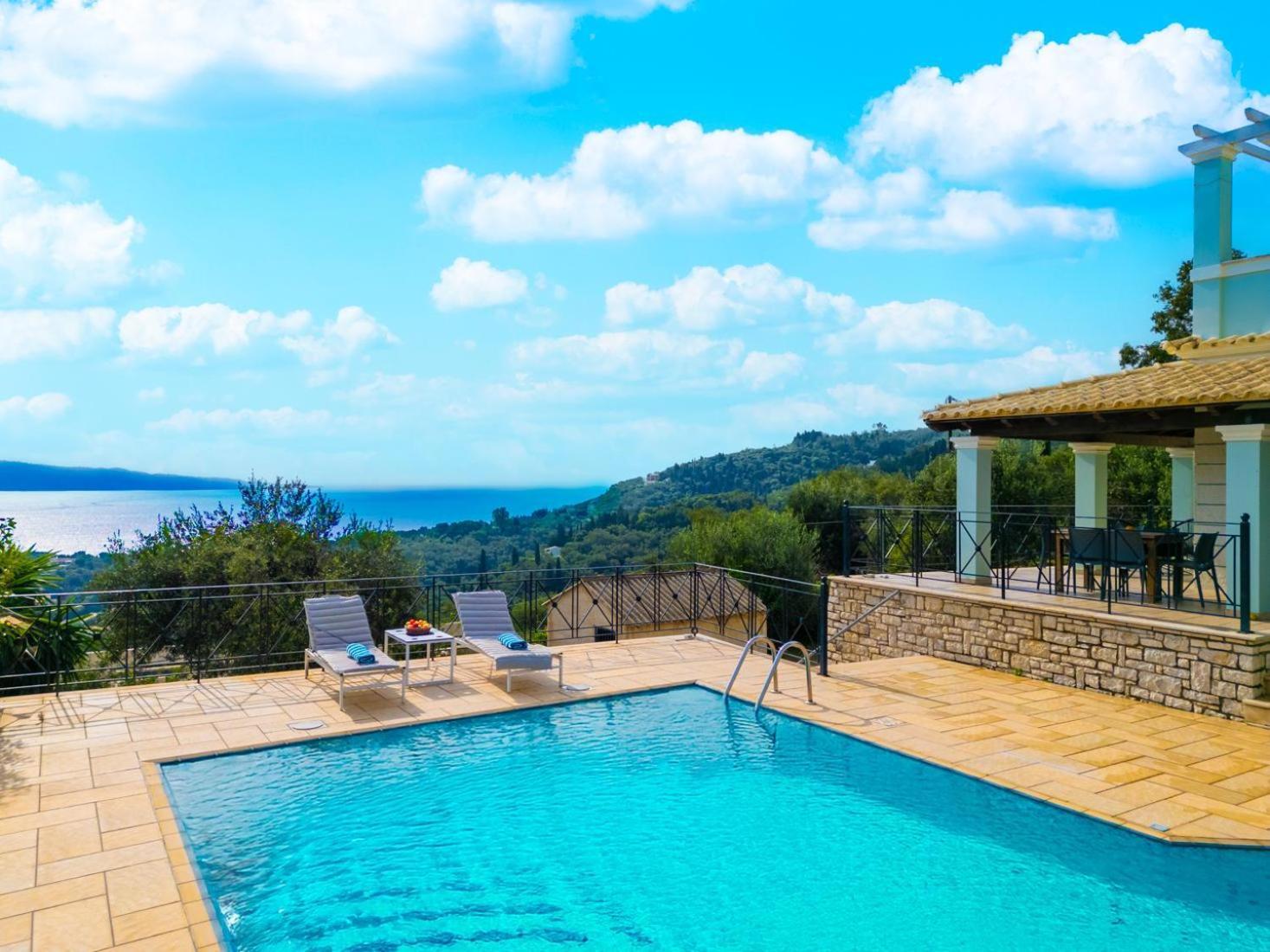 Villa Eleni Agios Stephanos Sidárion Exteriör bild