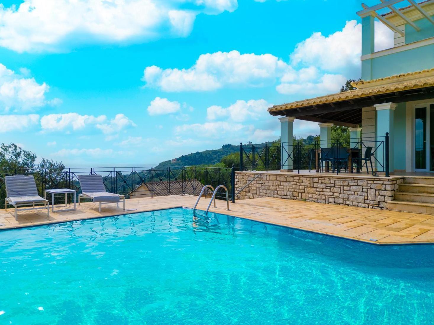 Villa Eleni Agios Stephanos Sidárion Exteriör bild