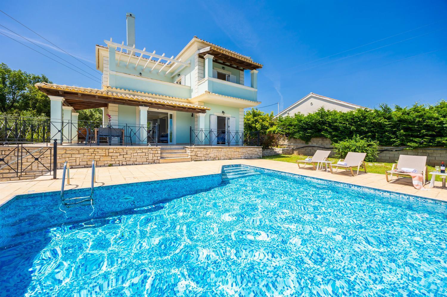 Villa Eleni Agios Stephanos Sidárion Exteriör bild