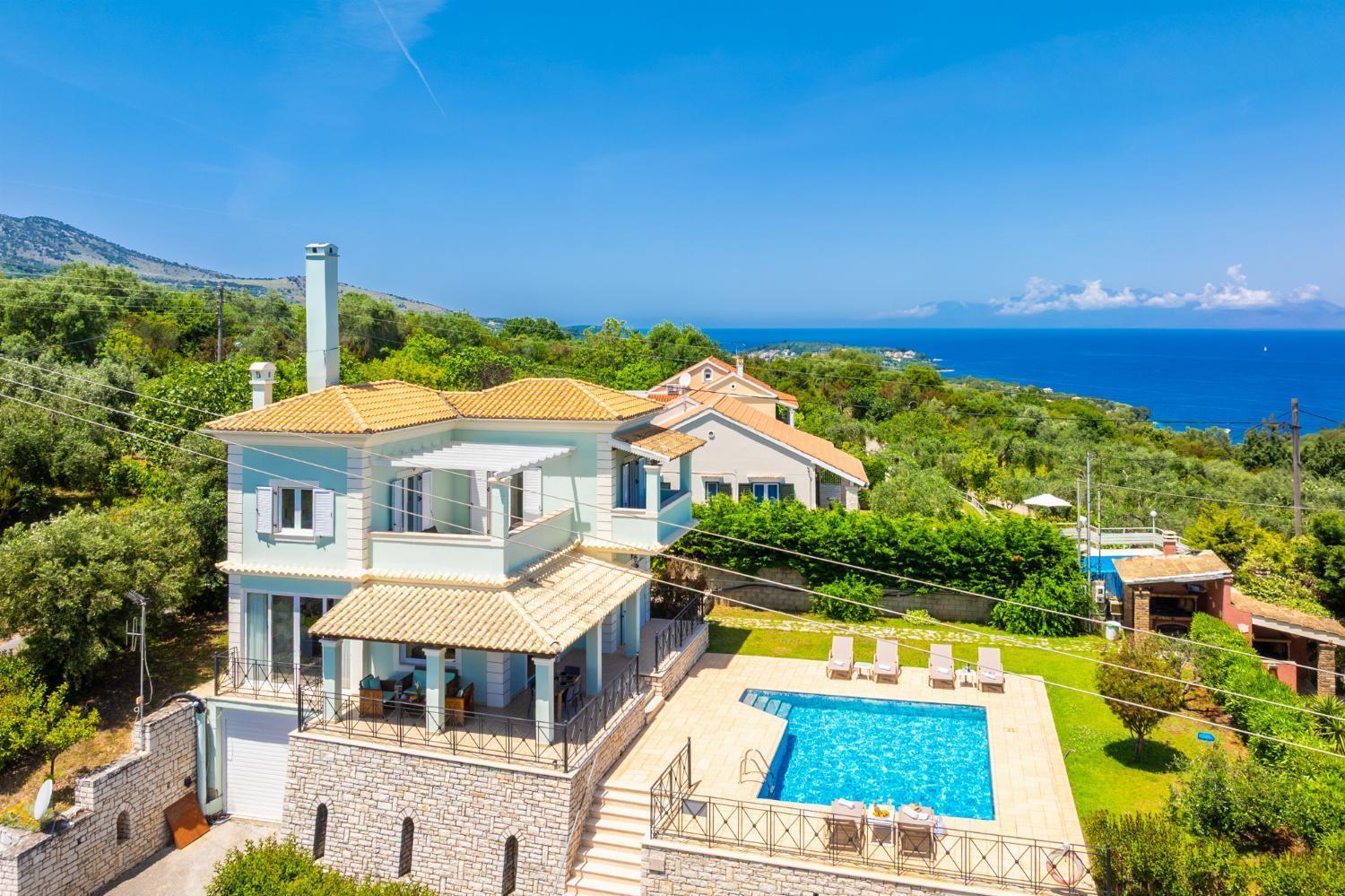 Villa Eleni Agios Stephanos Sidárion Exteriör bild