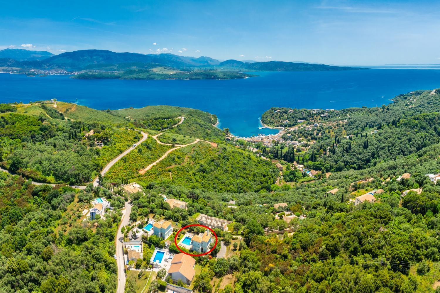 Villa Eleni Agios Stephanos Sidárion Exteriör bild