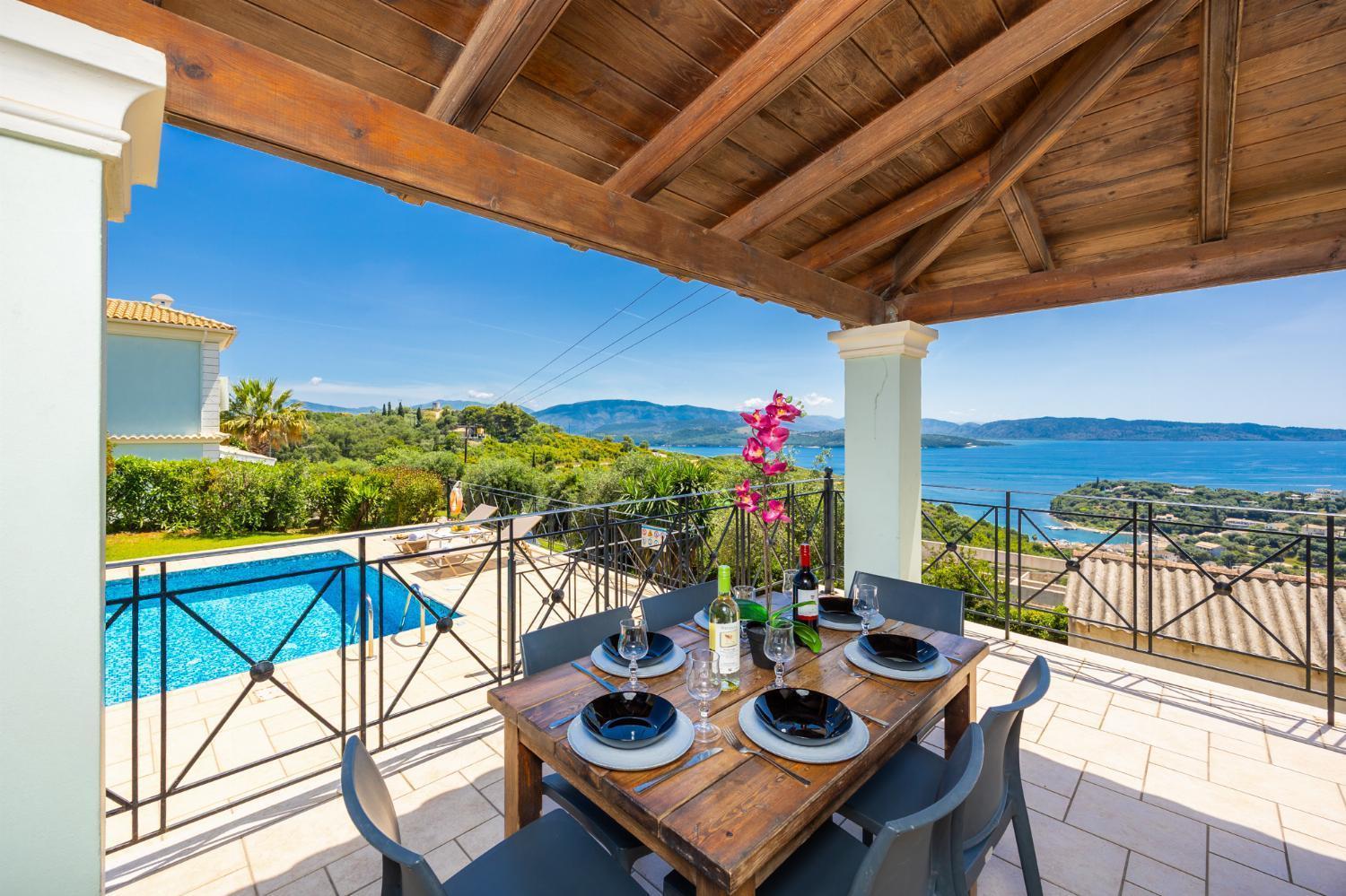 Villa Eleni Agios Stephanos Sidárion Exteriör bild